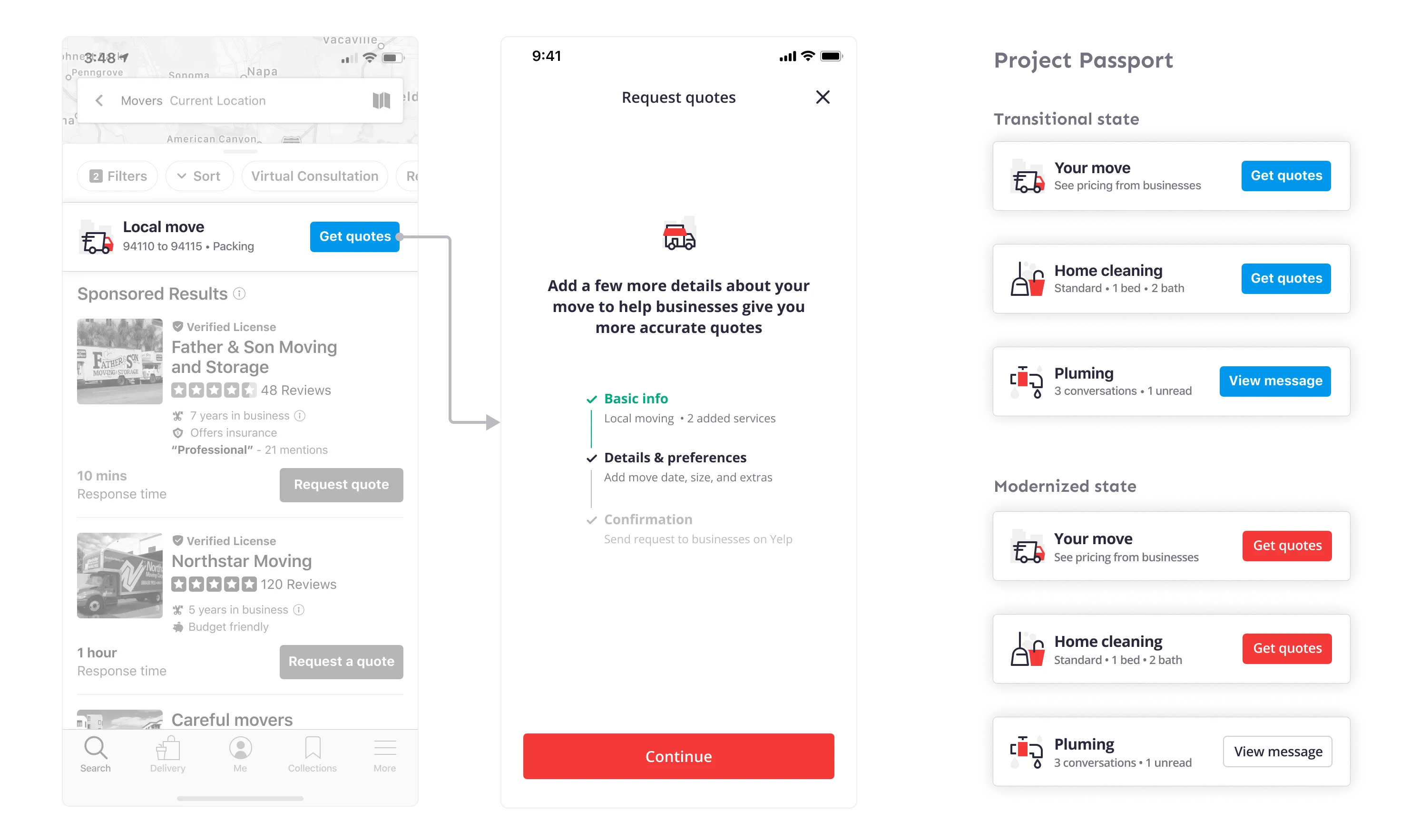 Project Passport UI