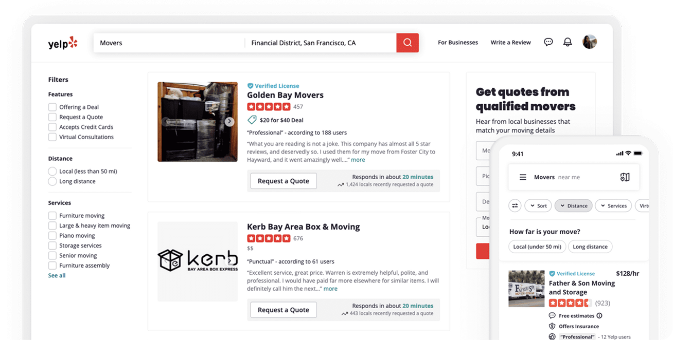 Home Services Search UX