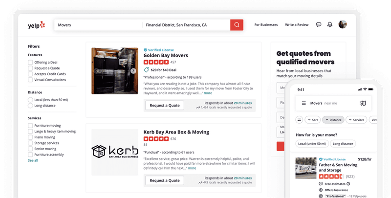 Growing Yelp’s Home and Local Services Vertical