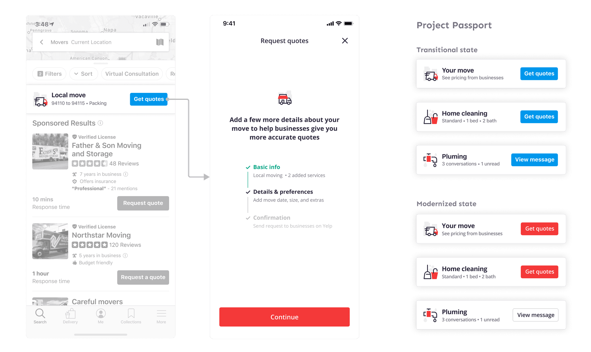 Project Passport UI